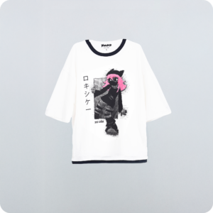 ROXI T-SHIRT OVERSIZE: ON
